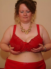 Big titted german housewife playing with herself